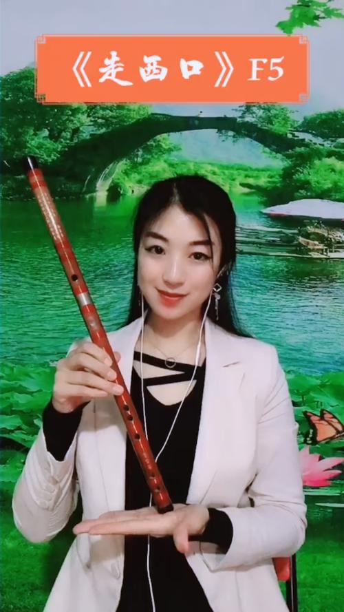 笛子#《走西口》f调两节精制笛子演奏