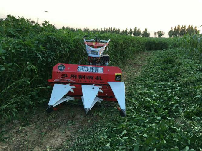 自走式手扶收割机器高杆作物割晒机
