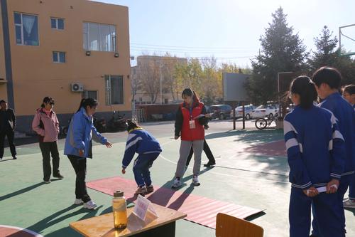 通榆县第四中学迎接国家教育部学生体质健康测试