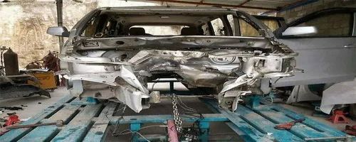 汽车大梁撞过后遗症