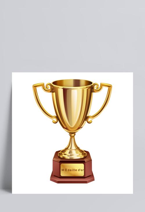 奖杯设计模板素材