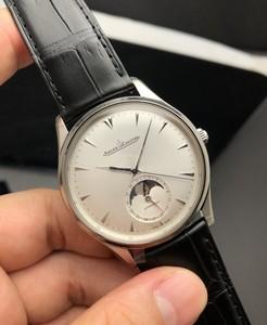 积家master大师系列钢款月相自动机械男表q1368420