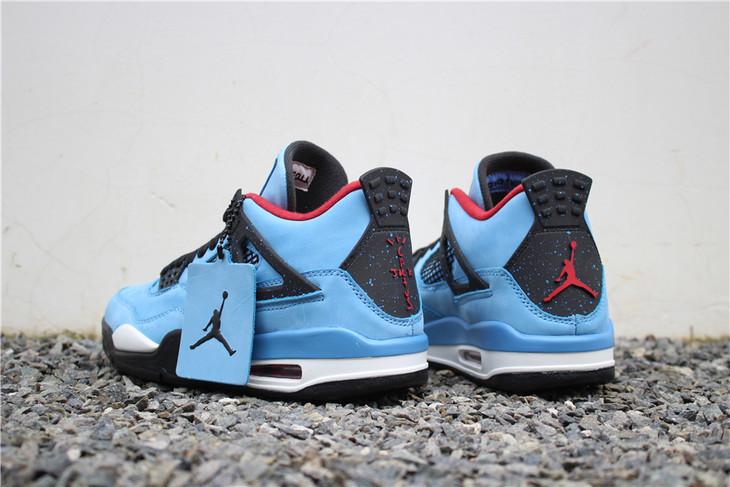 男款鞋乔丹4airjordan4travisscott篮球鞋
