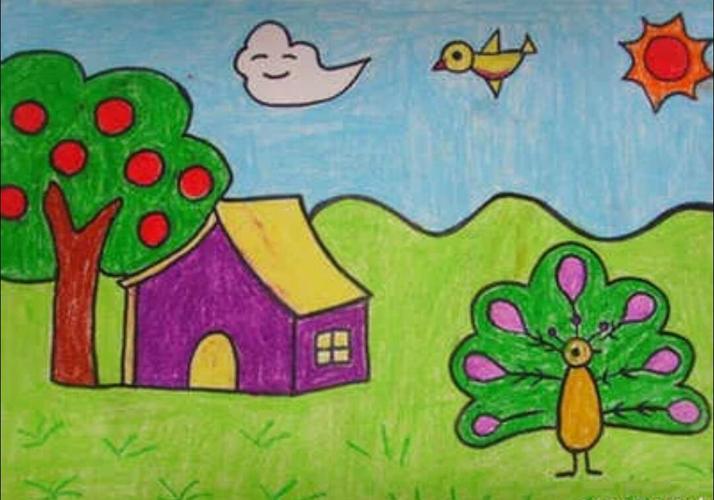 其它 马蹄幼儿园"成长快乐"假期绘画作品(二) 写美篇   这个寒假,因为