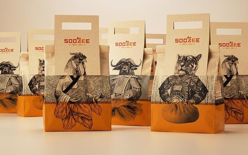 四川正宗牛肉面汤品牌包装设计