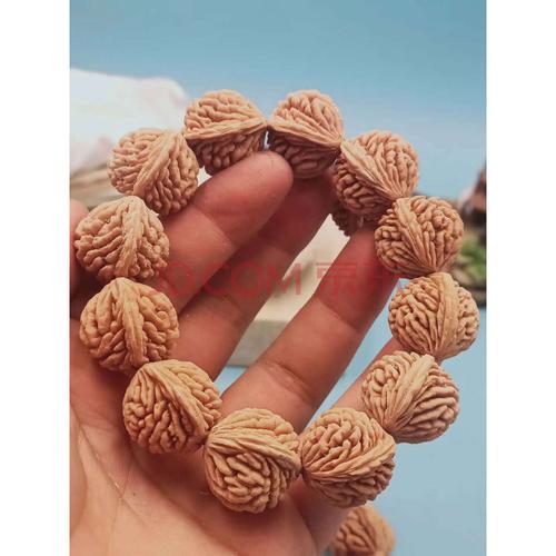 有依有靠秦岭野生精品刺龙纹桃核霸王龙桃胡手串深纹核桃串17mm精品刺