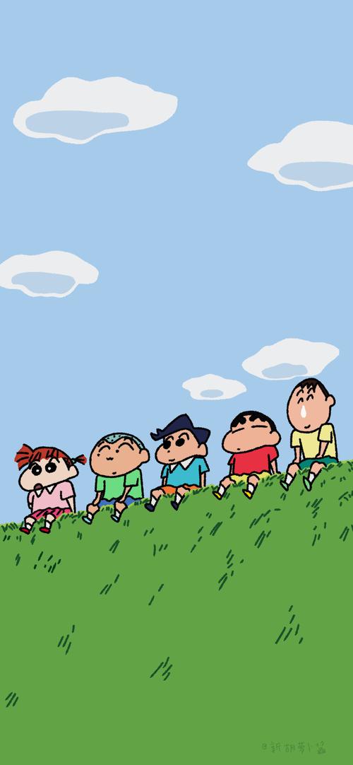 今日份超可爱的蜡笔小新壁纸分享