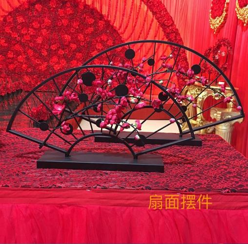 喜欢中式婚礼迎宾区摆件道具的还喜欢