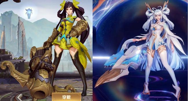 孙尚香aov联动皮肤售价1430点券网友低端史诗贴牌传说限定