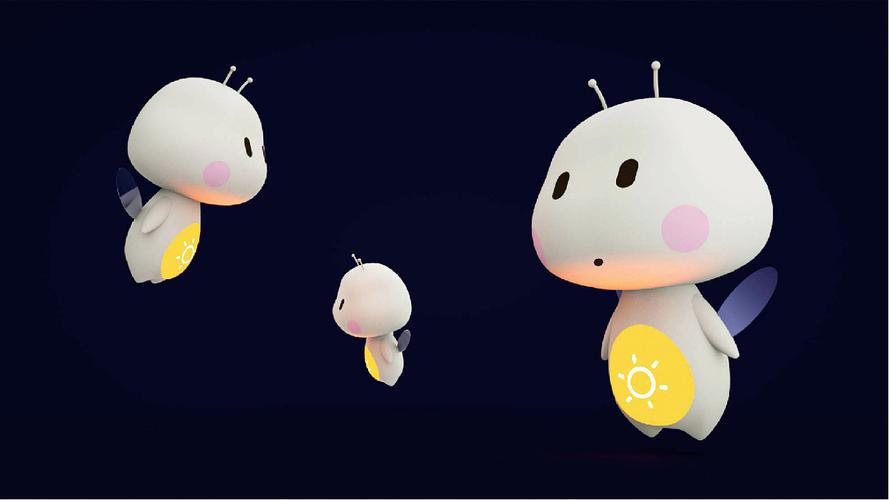 萤火虫ip设计/吉祥物设计/卡通形象设计|平面|ip形象|小颜设计 - 原创