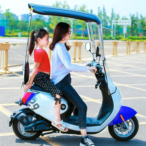 电动车雨棚篷新款7字厚加长带小孩防雨挡风罩全封闭电瓶车挡雨棚