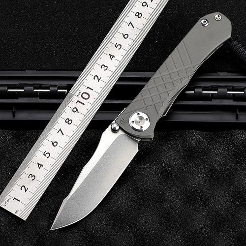 凯文折刀钛合金硬度高硬度edc防身酋长刀具户外其他