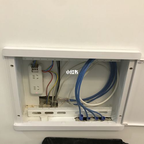 弱电箱整理后_我的日常_家居家装_家用电器