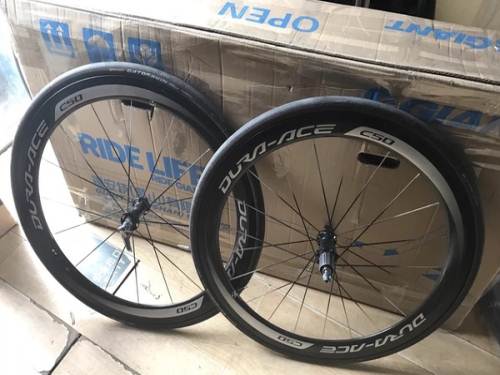 shimano da c50全碳 管胎 轮组 碳刀