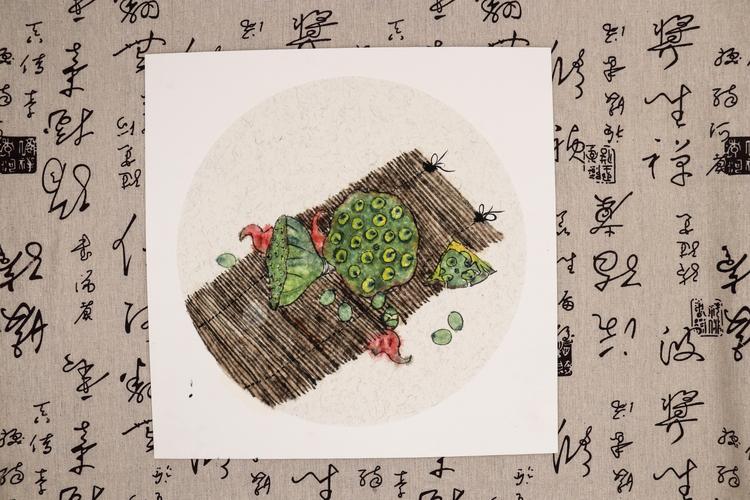 国画| 莲子图文教程笔记