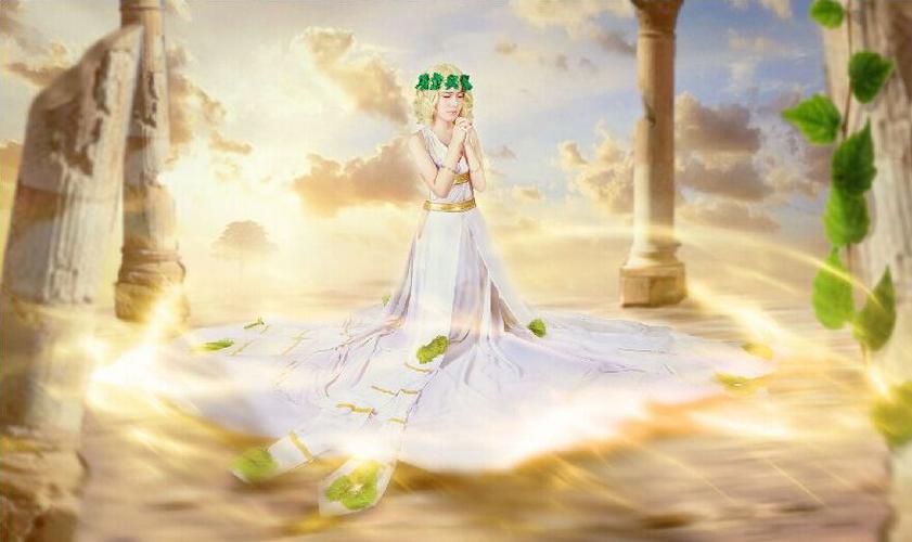 缪斯女神 唯美娑娜cos