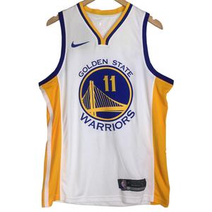 nba耐克篮球服 勇士队11号克莱-汤普森球衣正品sw球迷城市版背心