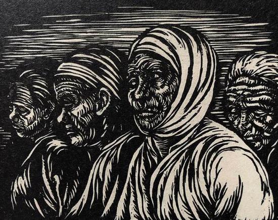 这些版画家来自于20世纪版画艺术的不同流派,此时的西方版画史上,有