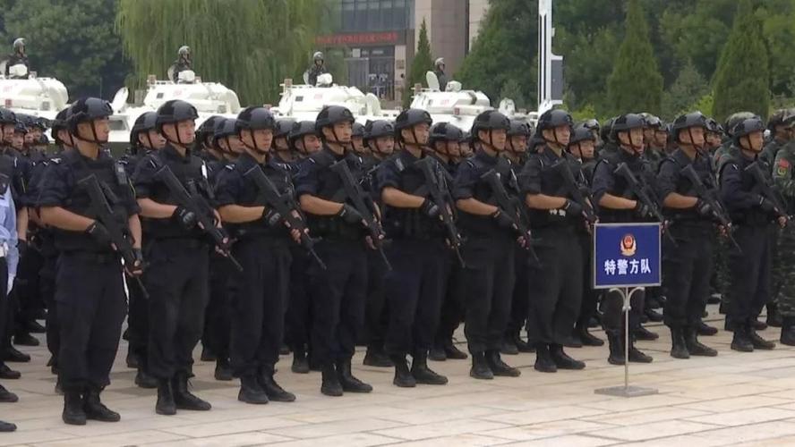宁夏千余名警力齐出动,特警,武警等纷纷亮剑!