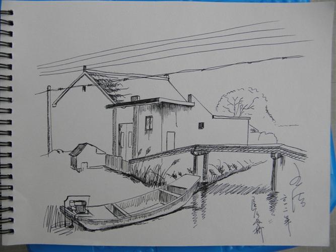 风景速写|商业插画|插画|wangjiesheji