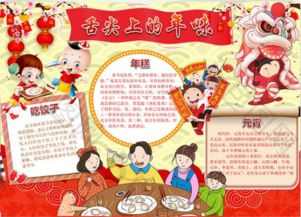 怎么在电脑做作有年味的手抄报 电脑手抄报