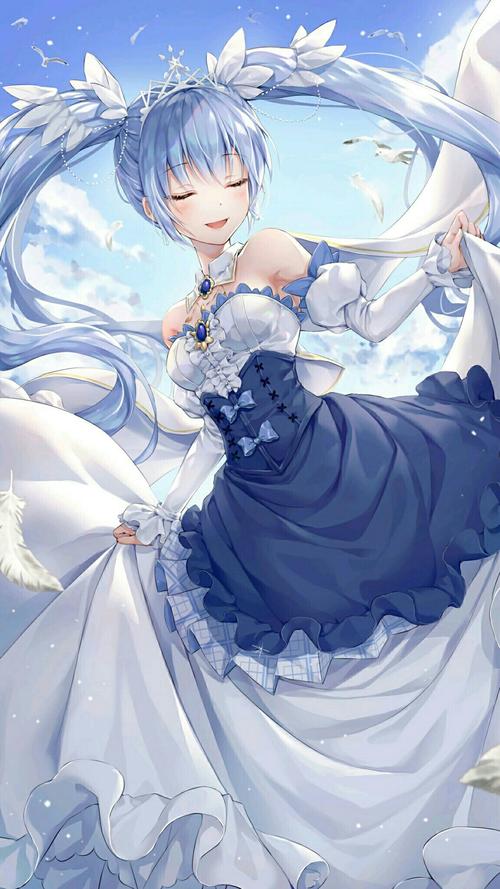 二次元人物动漫高清壁纸头像插画