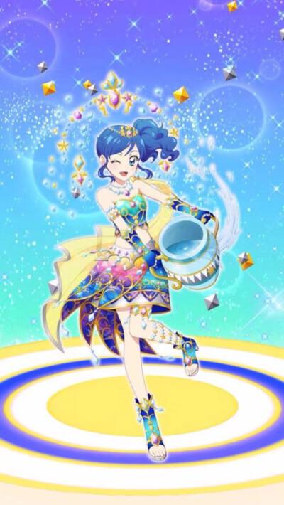 偶像活动 雾矢葵  水瓶座礼服>【立绘】