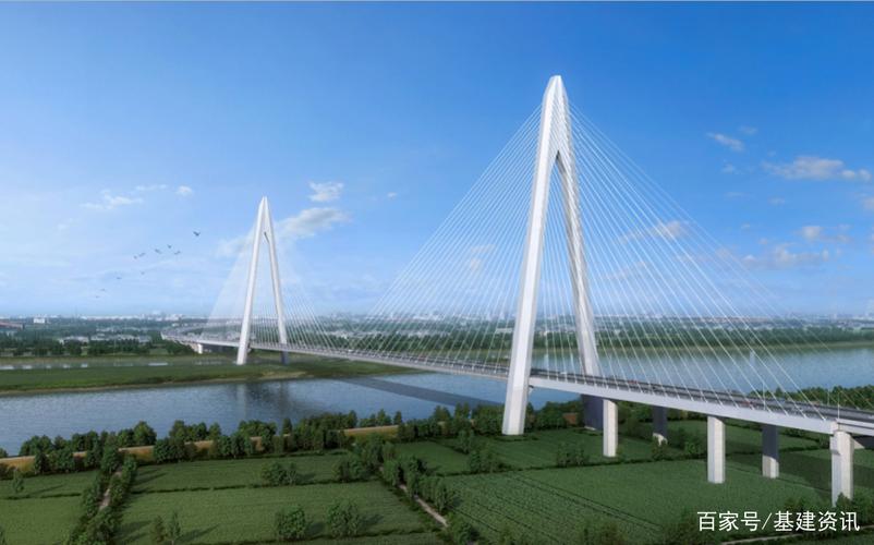 枝江百里洲长江大桥效果图近日,二公院,二公局,二航局参与的联合体