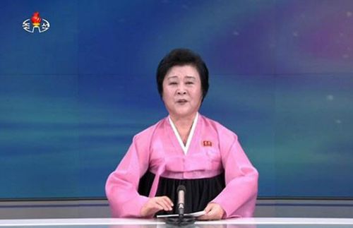 朝鲜播音员李春姬宣布核试验成功