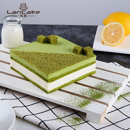 岚客lancake 青岚抹茶红豆慕斯生日蛋糕乳脂奶油厦门同城配送商品图片