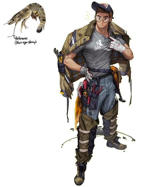 拟人插画 | 插画师rinotuna
