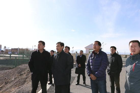 海西州委副书记州长孟海一行到青海盐业茶卡分公司调研慰问