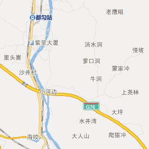 黔南布依族苗族自治州都匀市地图