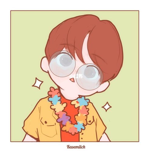 78边伯贤 卡通头像78_边伯贤_卡通头像_手机_素材