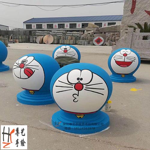 石画石头涂鸦石头彩绘路面手绘画瓷砖画画楼梯画石墩