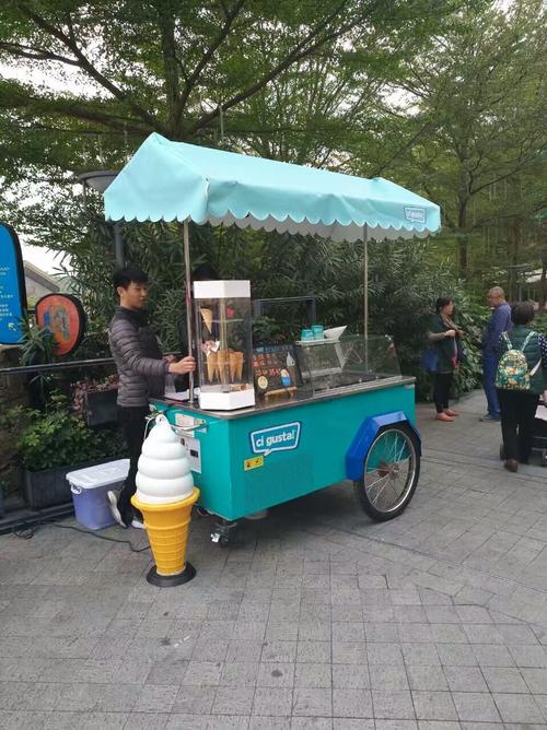 冰友 移动冰淇淋花车 雪糕售卖车冷藏车