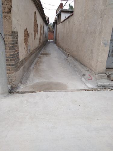 施工后的山口村大街小巷