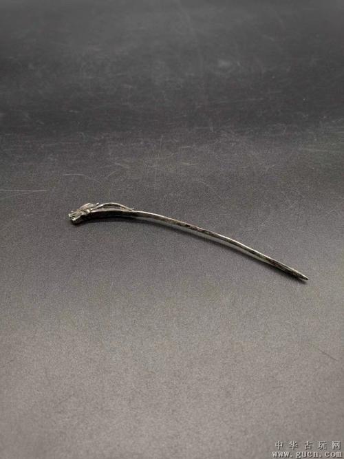 明代龙头银发簪