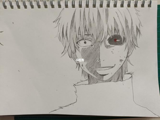 东京喰种金木研_绘画_画画的日常_兴趣爱好_绘画
