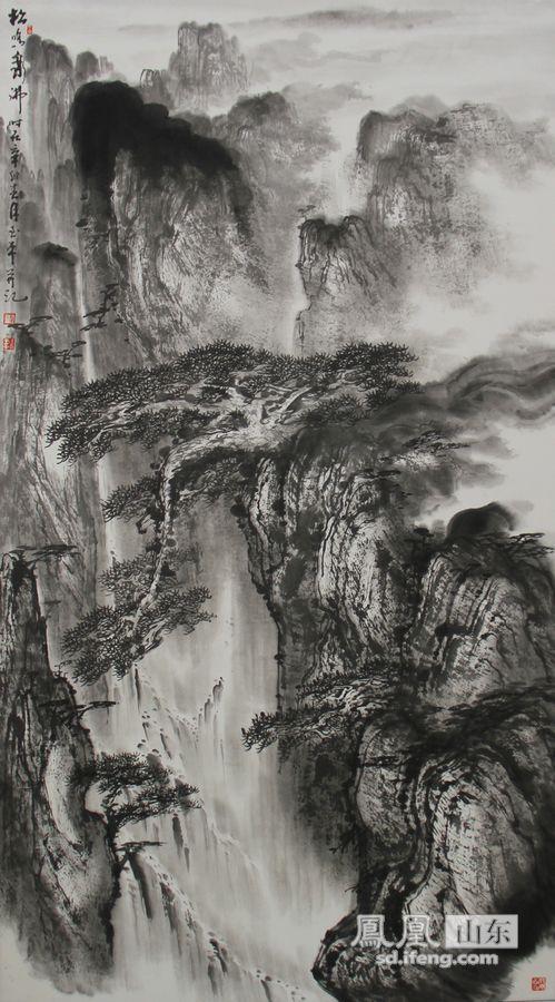 陈军山水画作赏析