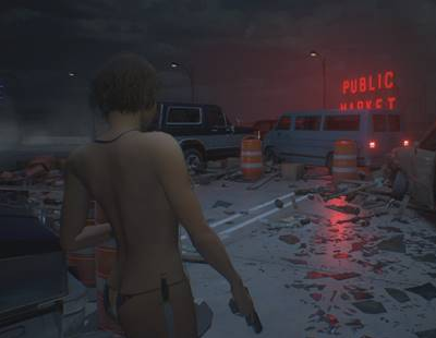 【最新】《生化危机3:重制版》吉尔性感泳装mod浣熊市