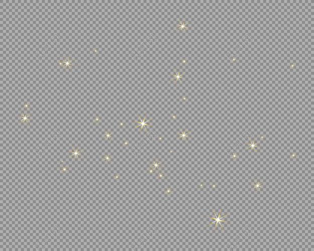 中秋夜晚夜空矢量绘闪光的星星
