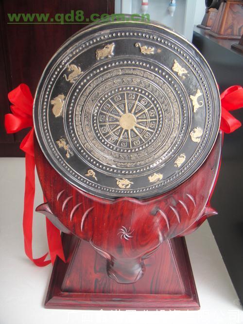广西收藏纪念品,广西北流型铜鼓,广西灵山型铜鼓