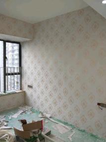 贴壁纸墙纸墙布安装师傅,壁画施工玻璃纸送样 测量包工包料