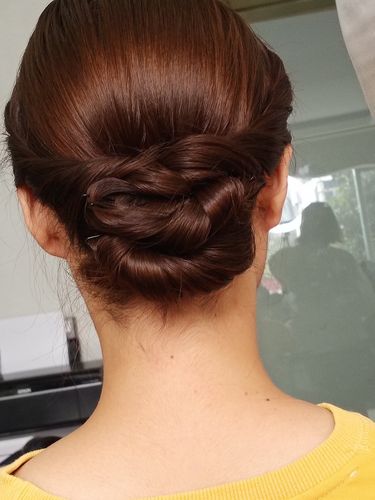 喜婆婆发型第一款