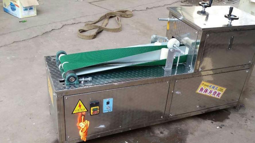 厂家直销小鱼开背机干净卫生全自动杀鱼机