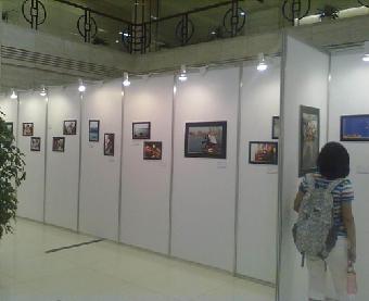 北京八棱柱标准展板挂画展板租赁销售