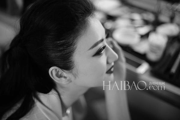 景甜欧莱雅代言花絮(4)