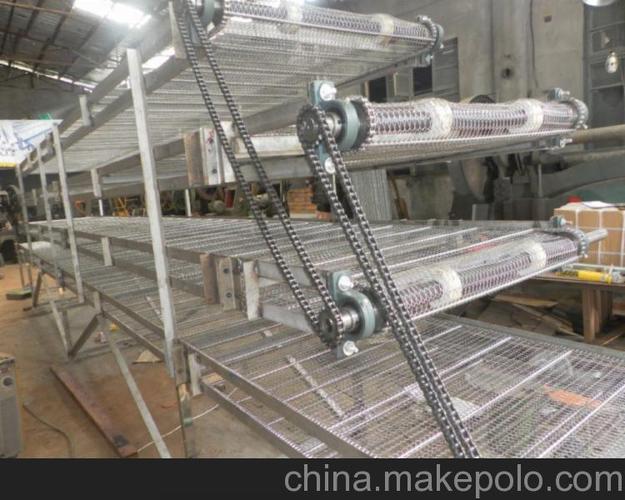 网带式烘干机 厂家定制 多层网带式烘干机