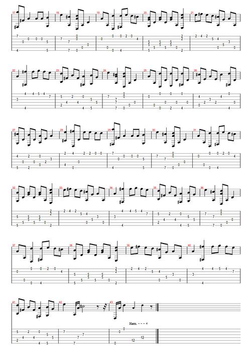 wewishyouamerrychristmas指弹谱圣诞歌曲吉他独奏谱